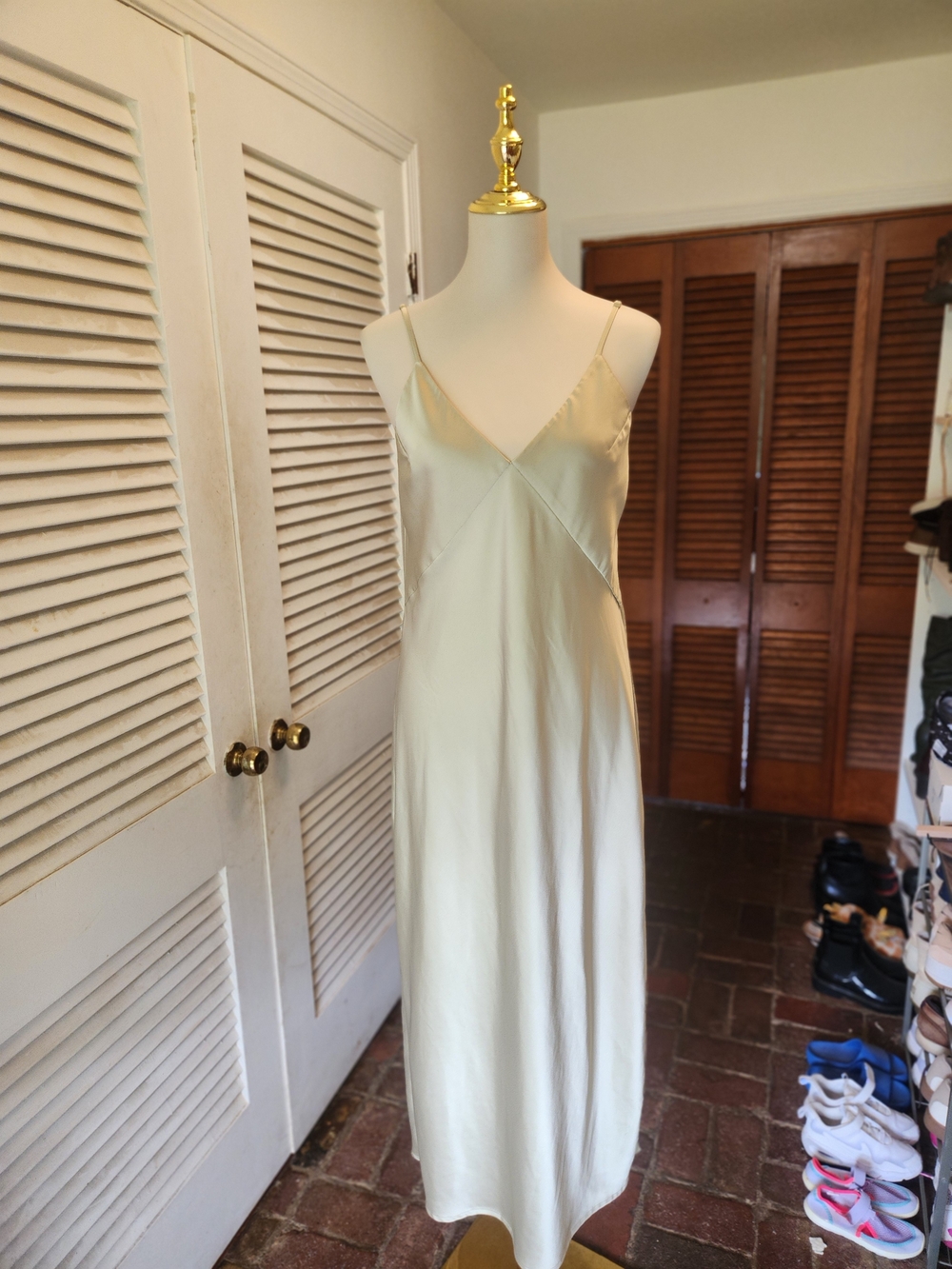 a new day Cream Slip Maxi Dress - Picture 2 of 10